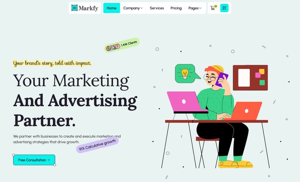 Markfy – Marketing Agency