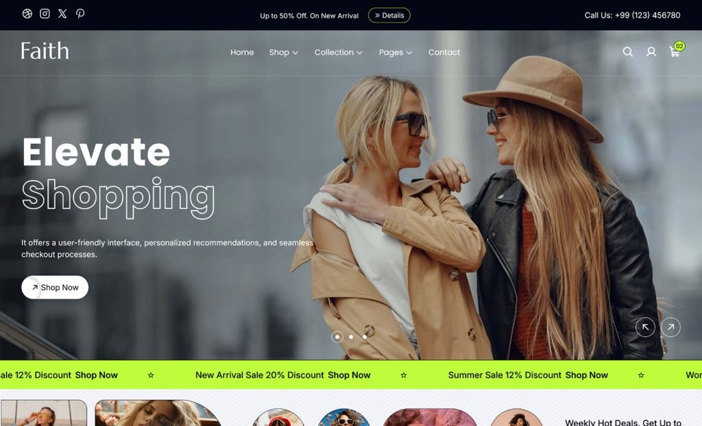 E-commerce Design for Clothing | Fashion Brands