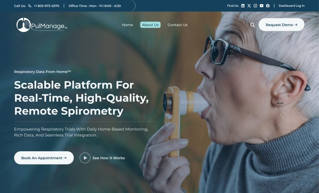 Pulmanage – Scalable Platform