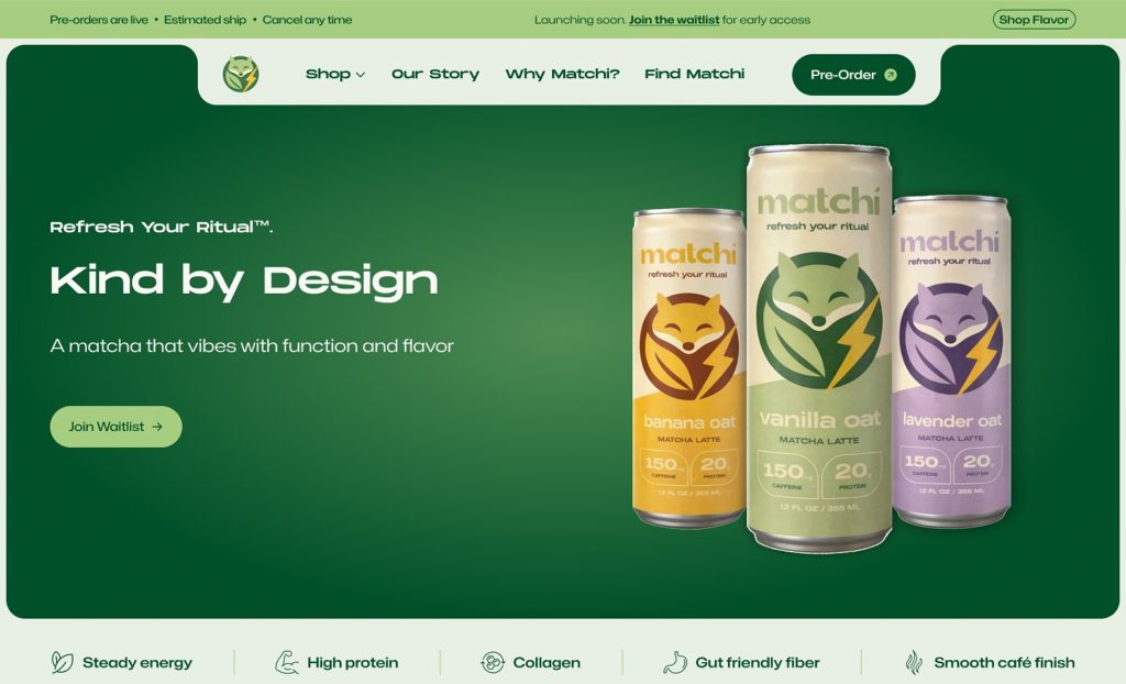 Drink Matchi- Matcha Drinks brand shop