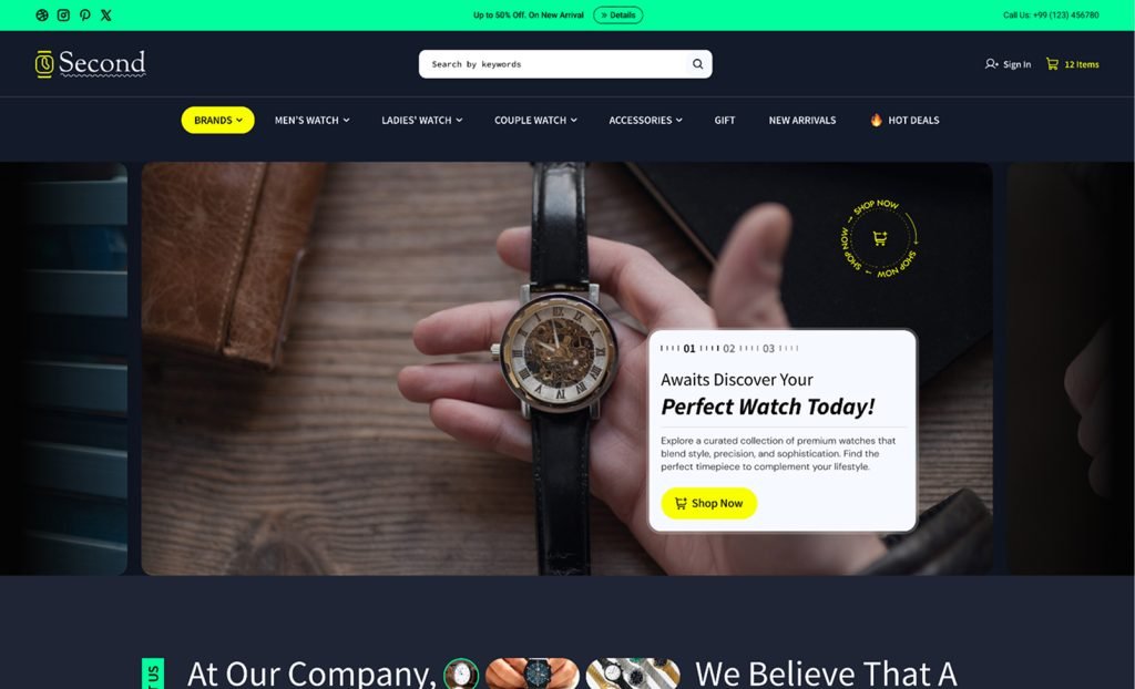 Second – Watch Brand Store